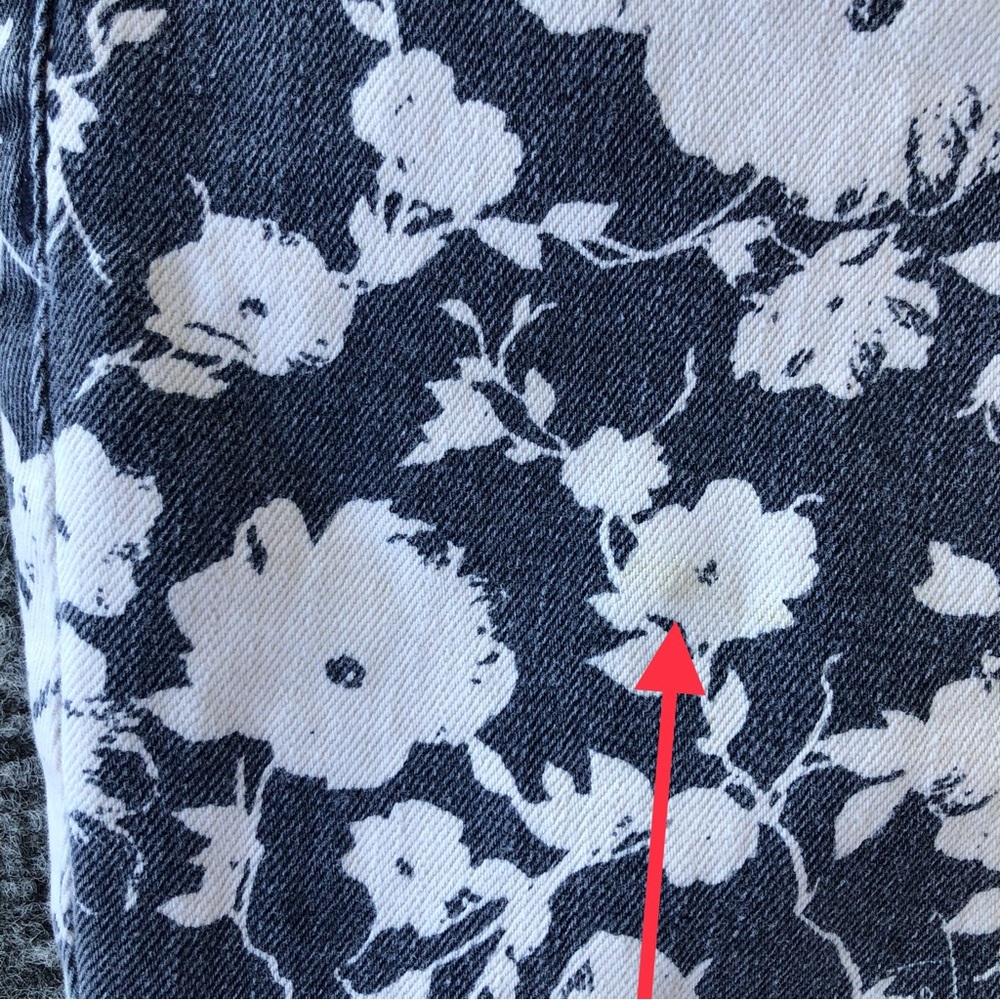 Tory Burch Alexa cropped skinny floral jeans size 27 - Picture 7 of 16